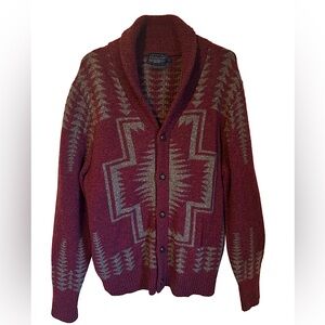 PENDLETON Woolen Mills cardigan blazer